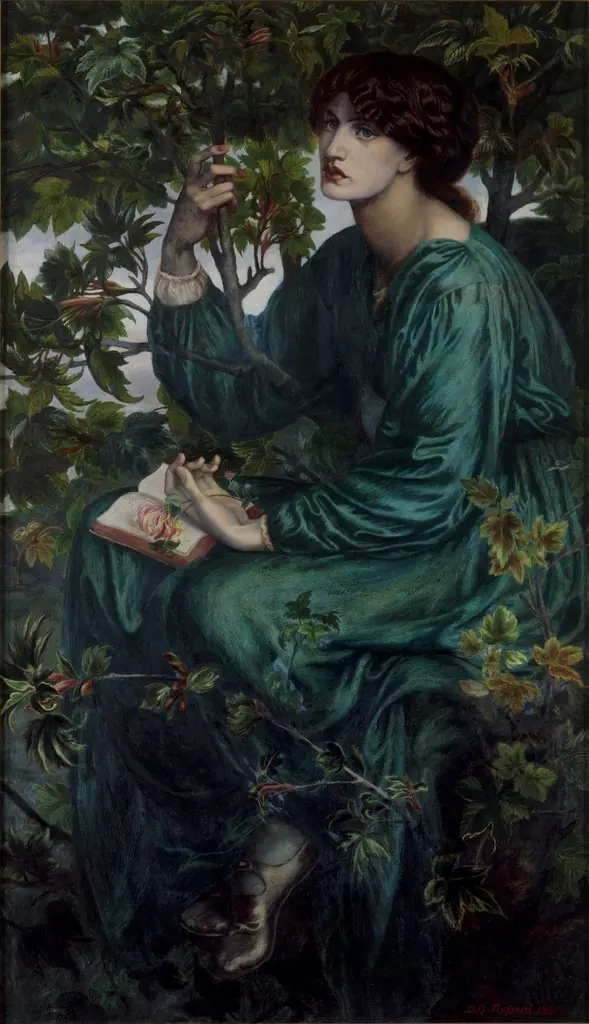 The Day Dream, by Dante Gabriel Rossetti