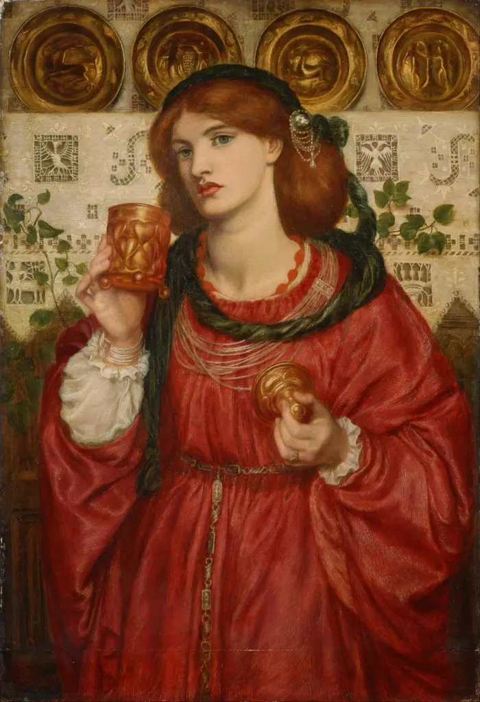 The Loving Cup, by Dante Gabriel Rossetti