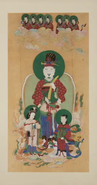 Daoist Official of Heaven with Seven Stars and Jade Maidens