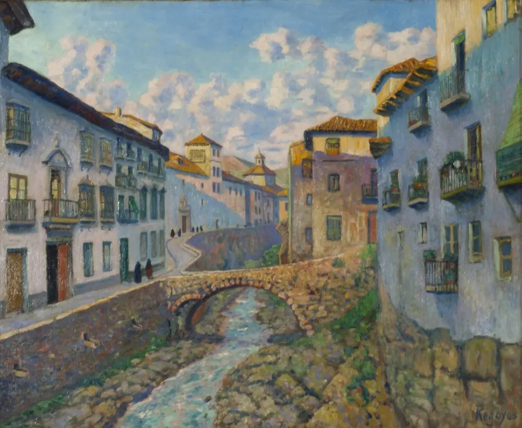 El Darro, by Darío de Regoyos