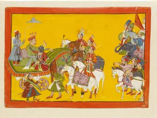Dasaratha and Rama