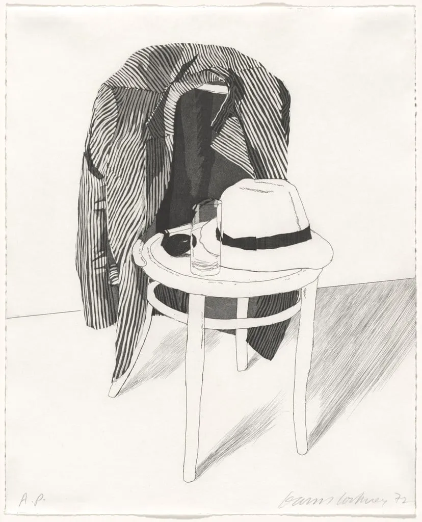 Untitled, by David, ink, 1972