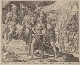 David Armed before Saul