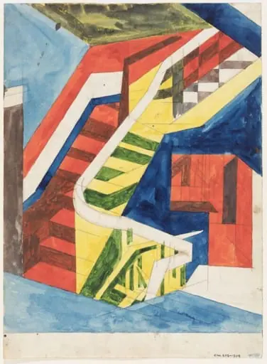 Interior, by David Bomberg
