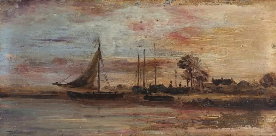 Evening - Antwerp, by David Charles Read