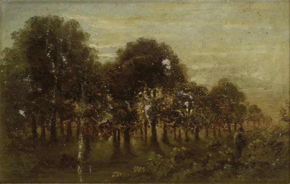 Moonlight, by David Charles Read, unspecified, 1830
