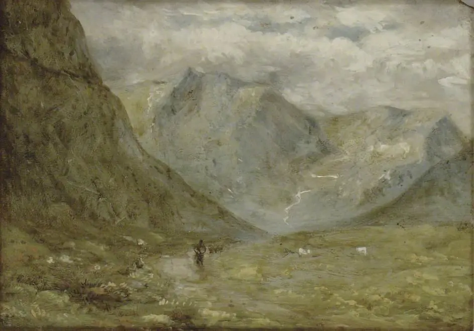 The Pass of Llanberis, by David Charles Read