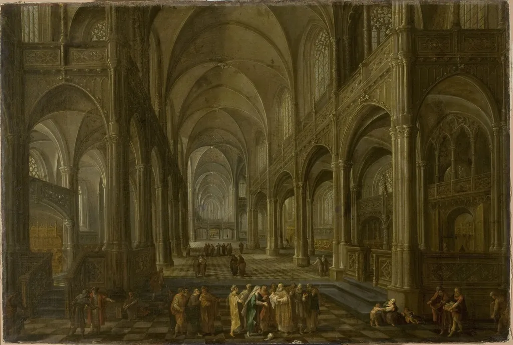 Presentation of Jesus in the Temple, by David Colijns, oil, 1635