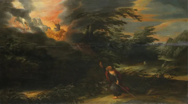 The ascension of Elijah