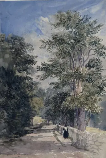 A Road in Wales, by David Cox