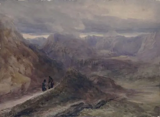 A Welsh Landscape, by David Cox