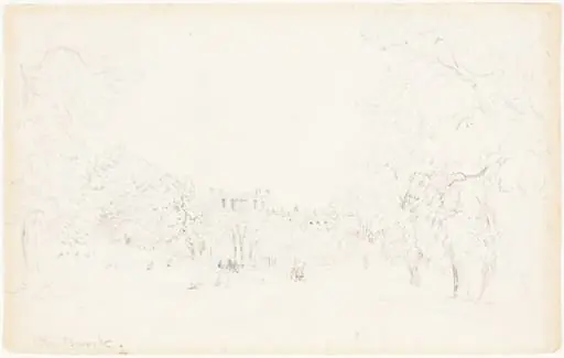 Chatsworth [recto], by David Cox