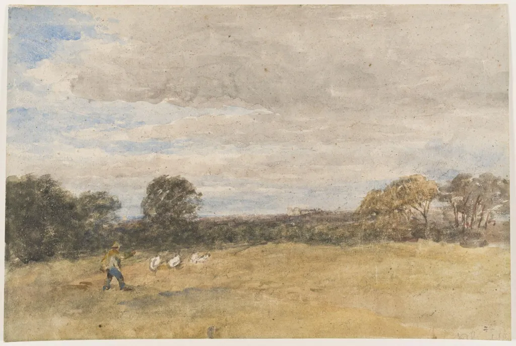 Distant View of Windsor, by David Cox, 1850