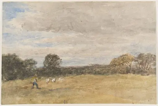Distant View of Windsor, by David Cox