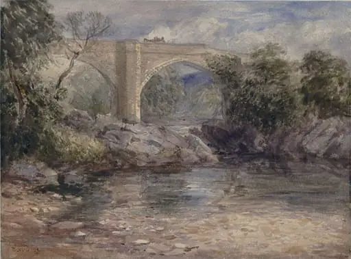 On the lune, Kirby Lonsdale, by David Cox