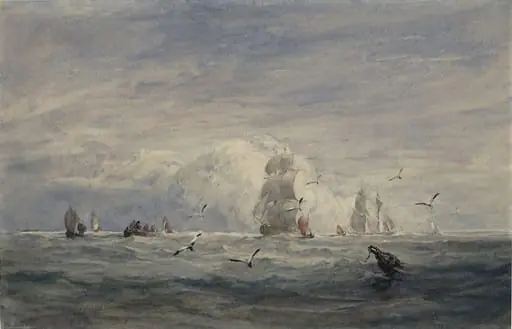 Seascape, by David Cox