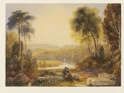 Wyndcliffe on the Wye, by David Cox
