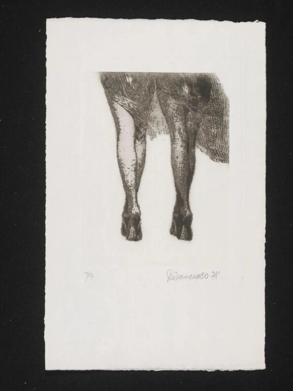 Legs, by David DiFrancesco, 1978