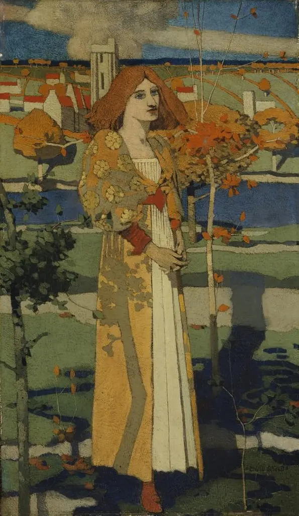 Saint Agnes, by David Gauld