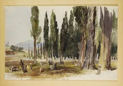 Cemetery Smyrna, by David Hall McKewan
