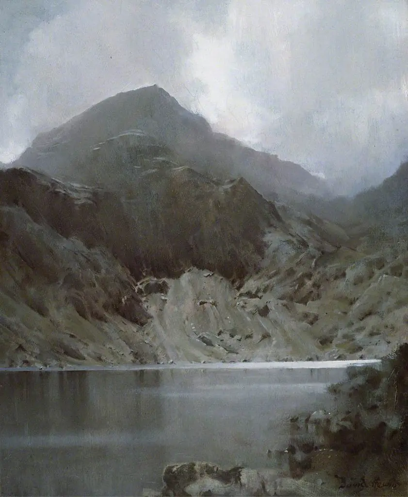 Snowdon and Glaslyn, by David Hewitt, 1930