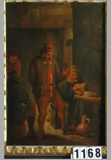 Interior țărănesc, by David II Teniers