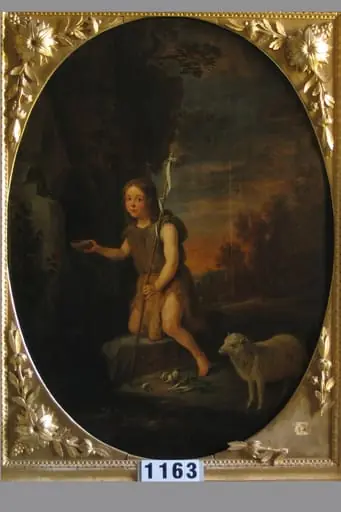 Ioan Botezătorul copil, by David II Teniers