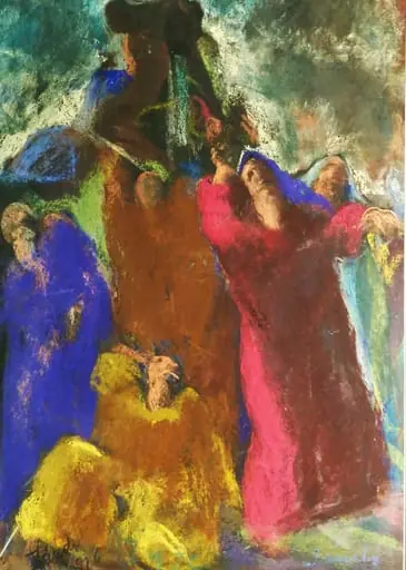 Coborârea de pe cruce, by David Jandy
