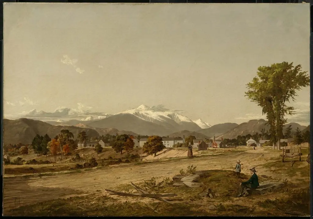 White Mountains from North Conway, New Hampshire, by David Johnson