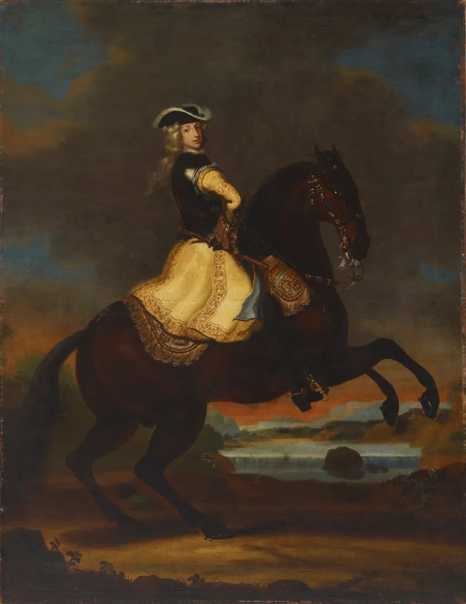 Kuningas Kaarle XII, by David Klöcker Ehrenstrahl, unspecified
