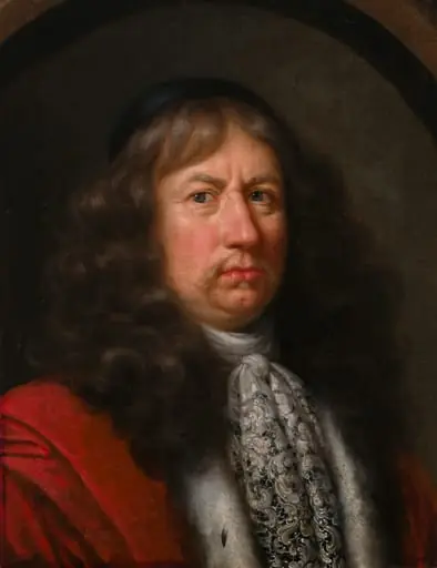 Valtioneuvos, kreivi Bengt Oxenstjernan muotokuva, by David Klöcker Ehrenstrahl