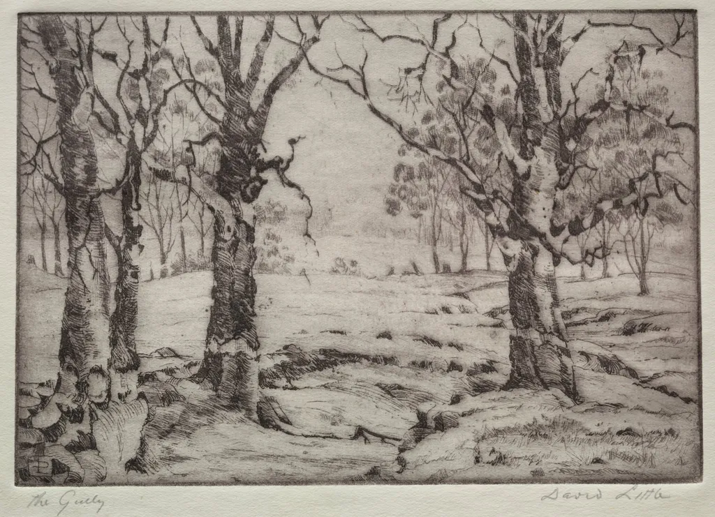 The Gully, by David Little, 1932