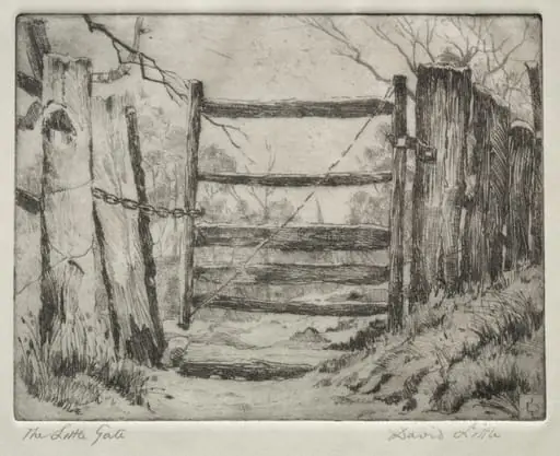 The Little Gate, by David Little