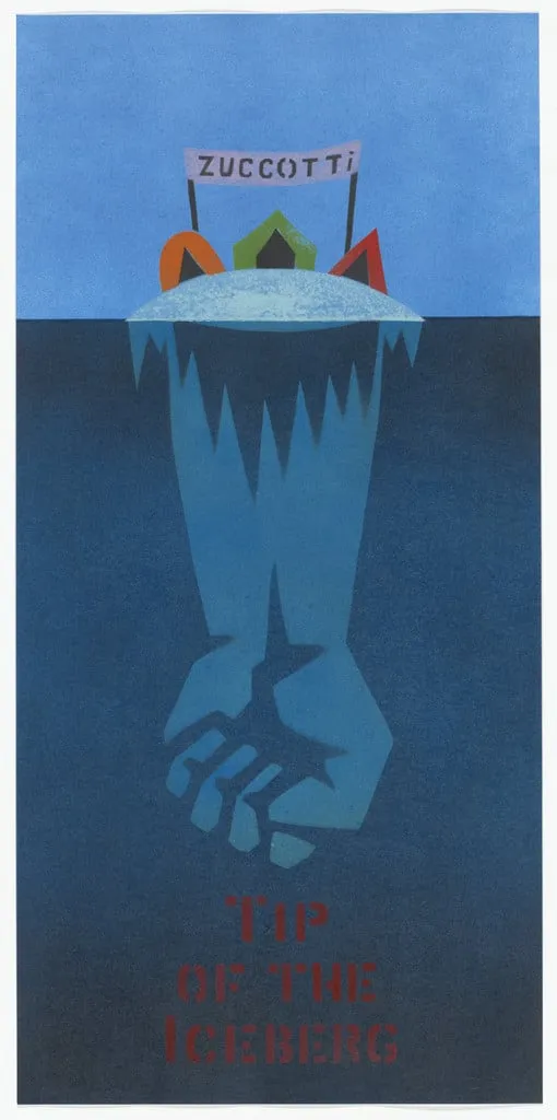Untitled, by David Loewenstein, paint, 2011