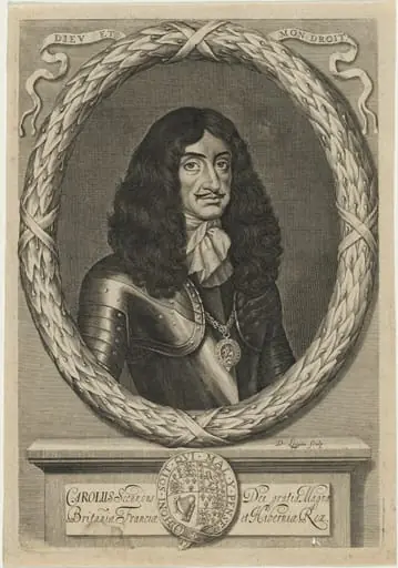 Charles II, by David Loggan