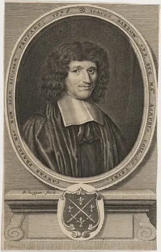 Isaac Barrow, D.D., Divine and Mathematician, by David Loggan