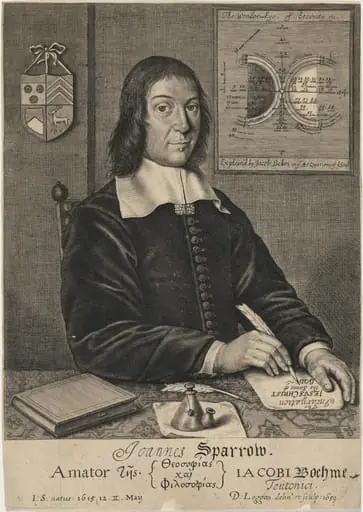 John Sparrow, Mystic, by David Loggan