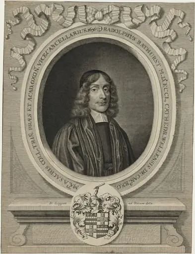 Ralph Bathurst, Dean of Wells and President of Trinity College, Oxford, by David Loggan