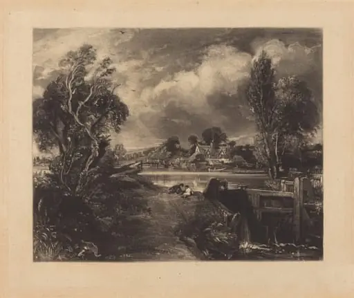 A Lock on the Stour, by David Lucas