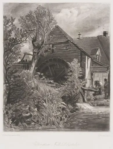 Gillingham Mill, Dorsetshire, by David Lucas