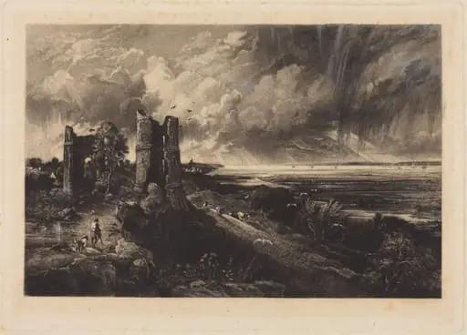 Hadleigh Castle, by David Lucas