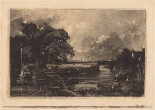River Stour, Suffolk, by David Lucas