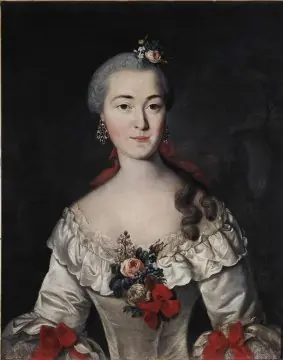 Portrait of M.I. Tatischeva, by David Luders