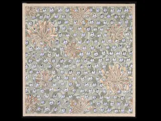 Morris/Honeysuckle, Rodchenko/Hard Currency, by David Mabb