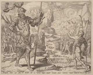 David Meeting Goliath
