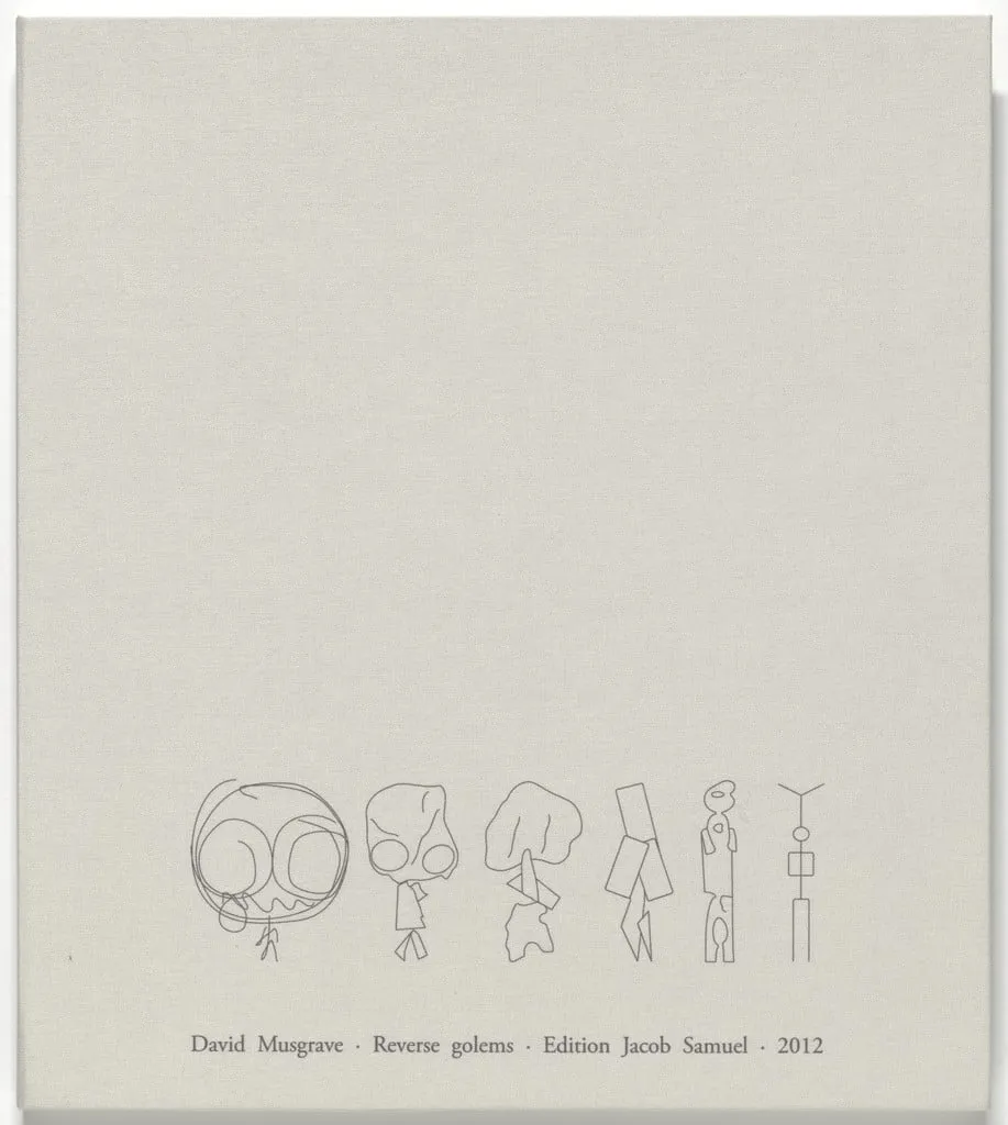 Untitled, by David Musgrave, ink, 2012
