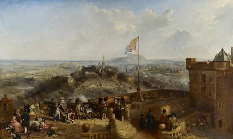 Edinburgh Old and New, by David Octavius Hill