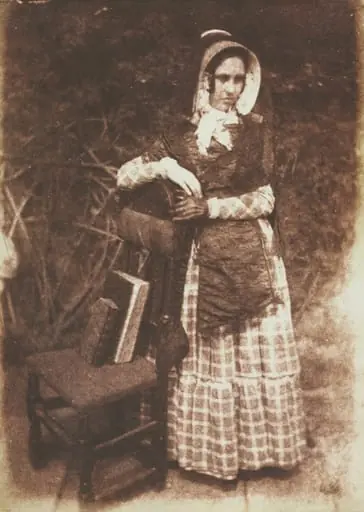 Unknown Woman, by David Octavius Hill