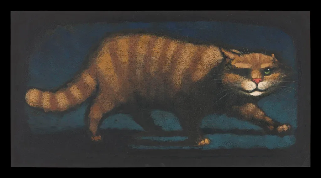 Untitled, by David Parkins, paint, 1993