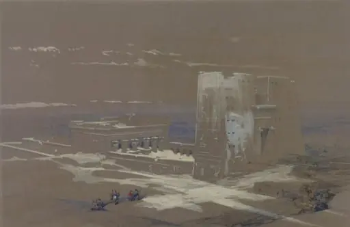 Great Temple of Edfu, Upper Egypt, by David RA Roberts